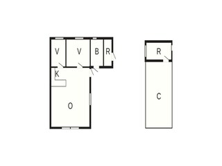 Ferienhaus Løkken Grundriss 30