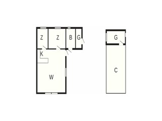Maison de vacances Løkken Plan d'étage 20