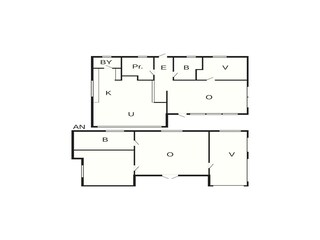 Casa de vacaciones Gilleleje Plano de planta 6