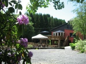 Villa Luxueus landhuis met binnenzwembad, sauna en petanquebaan gelegen aan een rivier - Stoumont - image1