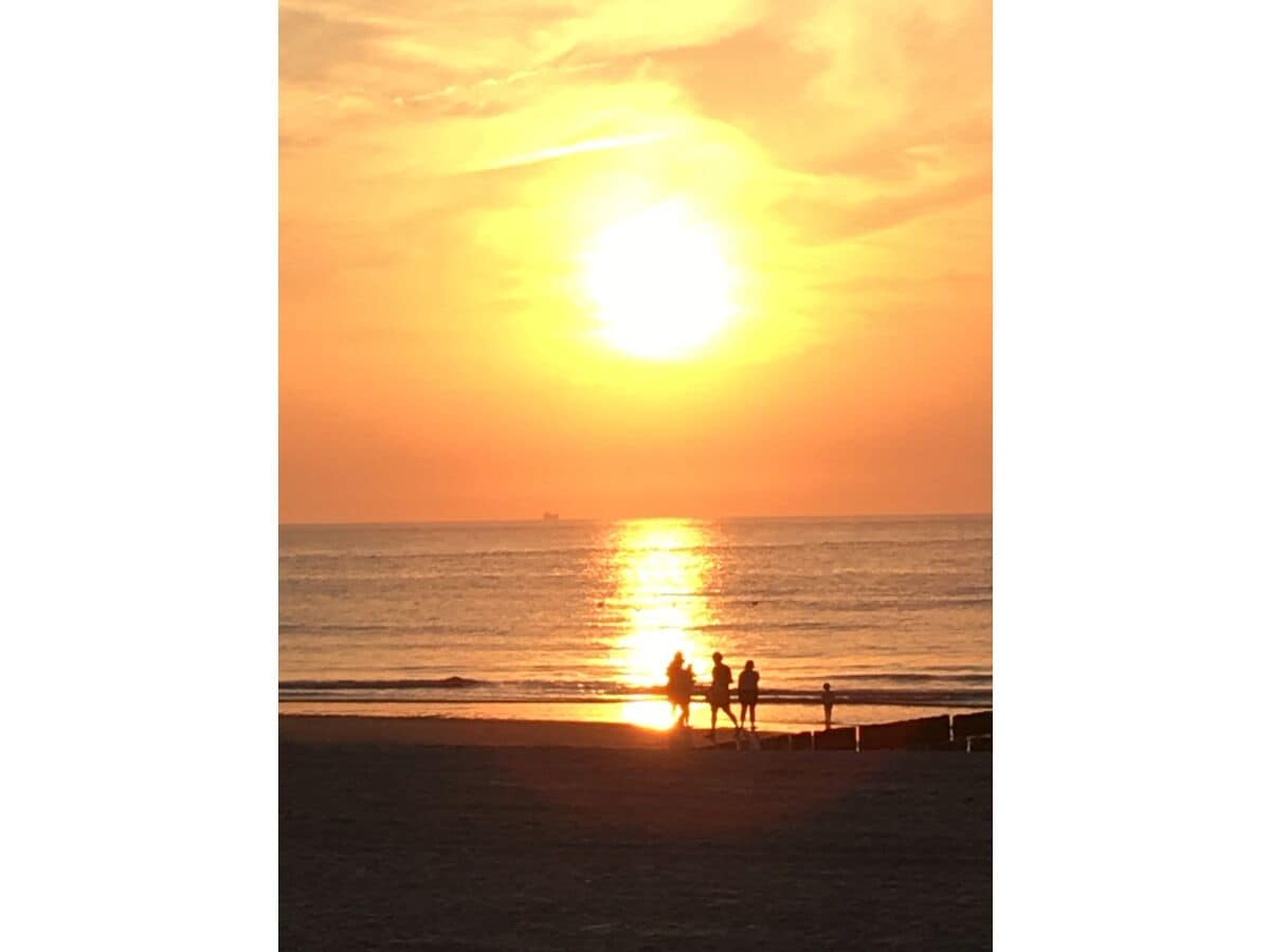 Strand am ende der Strasse