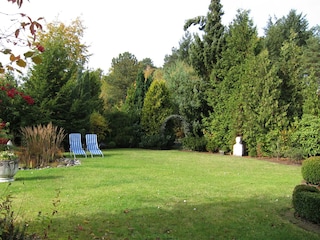 Relax in the opaque garden