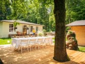 Große Gartenterrasse für Gruppen bis zu 10 Personen