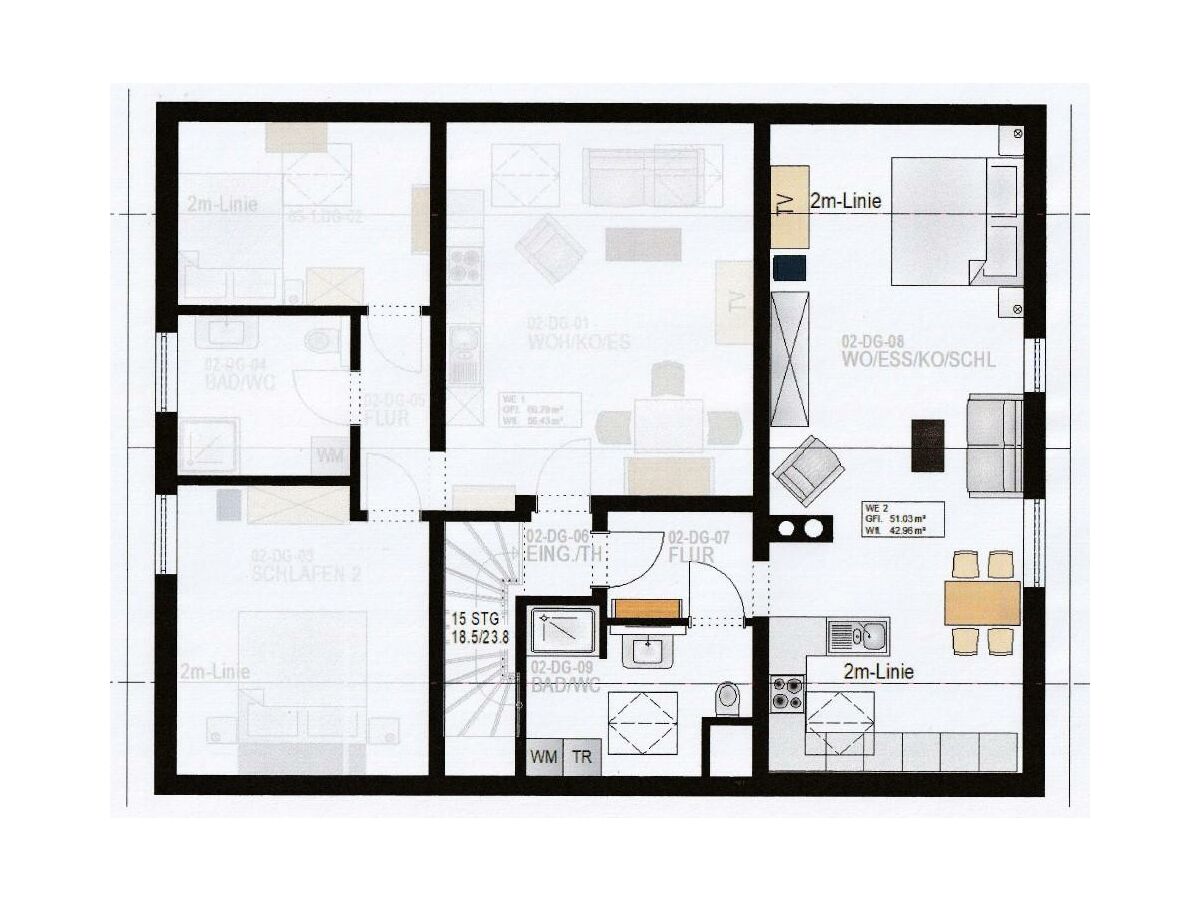 Grundriss Ferienwohnung Zum Himmelreich