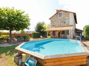 Maison de vacances Maison de caractère à la campagne, 10 personnes et piscine - La Pacaudière - image1