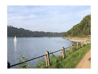 Radweg am Edersee