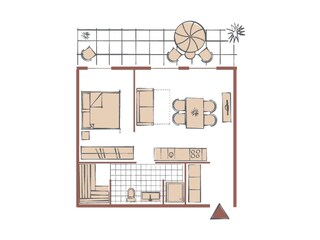 Ferienwohnung Großenbrode Grundriss 23