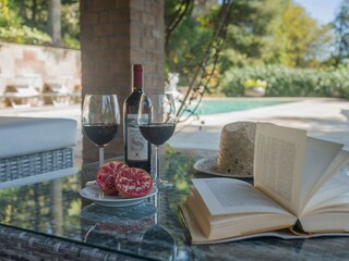 Villa Panorama – Sitzbereich im Freien