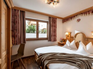 Schlafzimmer Appartement Bergkristall