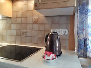 App mit 2 Schlafräume Wasserkocher