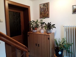 Treppenaufgang zum App. mit 2 Schlafräume