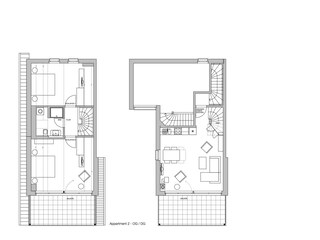 Grundriss Maisonette 2