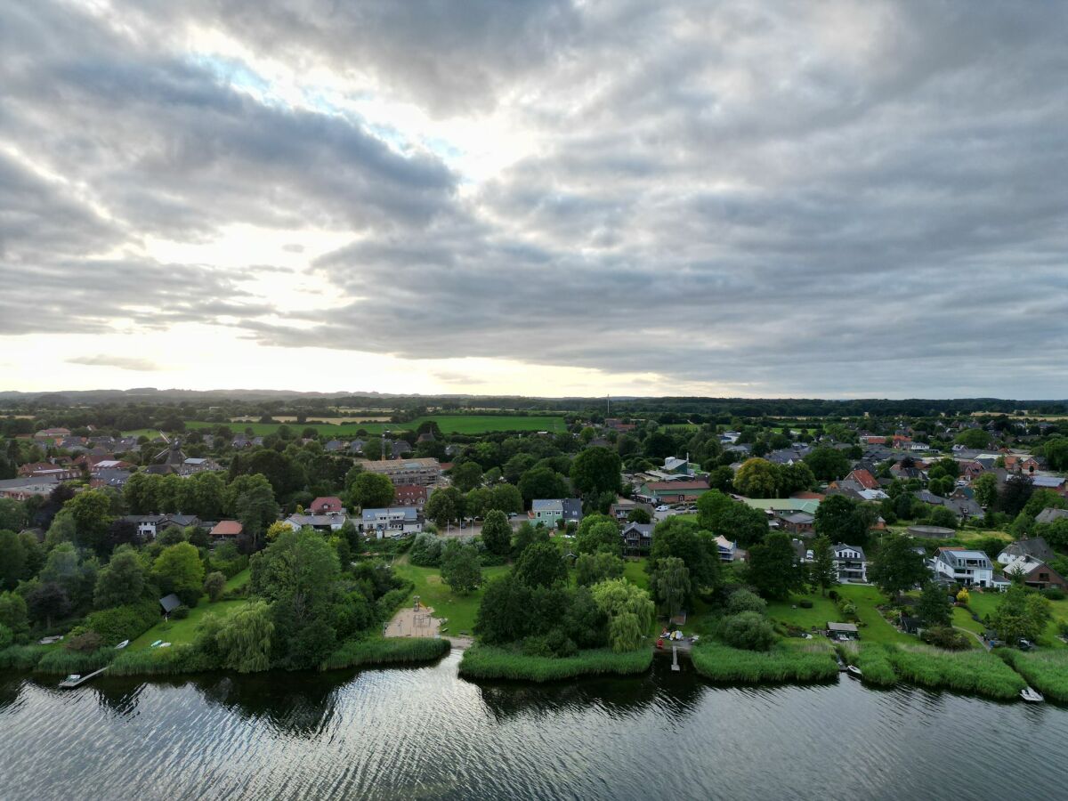 Unser Gröön-Huus in der Mitte gelegen in Groß Wittensee