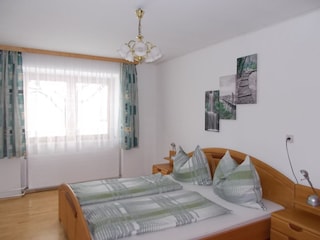 Schlafzimmer von der Ferienwohnung " Obstgarten"
