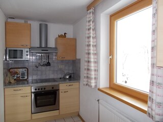 Küche von der Ferienwohnung " Obstgarten"