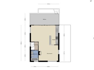 Appartamento per vacanze Kamperland Pianta del piano 34