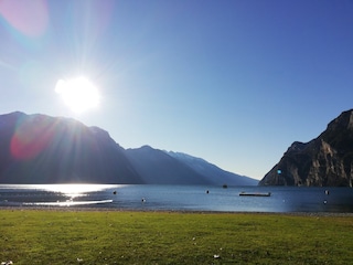 Badestrand in Riva del Garda