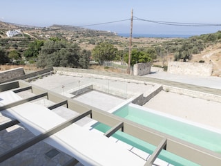 View from upper terrace