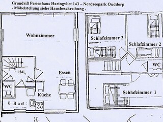 Vakantiehuis Ouddorp Grondplan 40