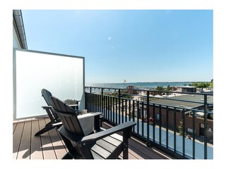 ... mit tollem Blick ...