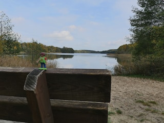 300 m zur Badestelle am Kronsee