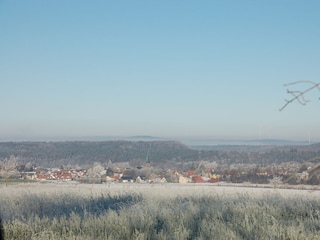 Blick nach Dipperz nächste Einkaufsmöglchkeit