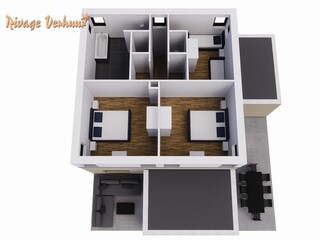 Casa de vacaciones Nieuwvliet Plano de planta 39