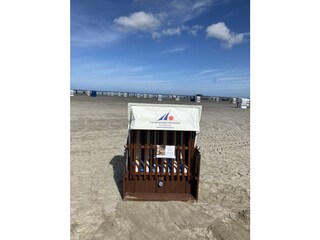 Hauseigener Strandkorb