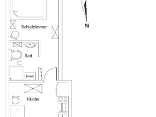 Floor plan holidayflat Tarnewitz