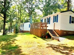 caravane Mobil'home de luxe à Lamongerie avec un jardin - La Porcherie - image1