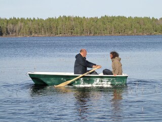 Ruderboot auf dem See