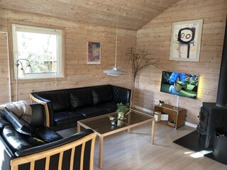 Ferienhaus Klitmøller Wohnzimmer 9