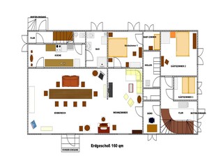 layout ground floor 160 qm