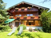 Das Haus "Domizil in Ruhpolding" mit Terrasse