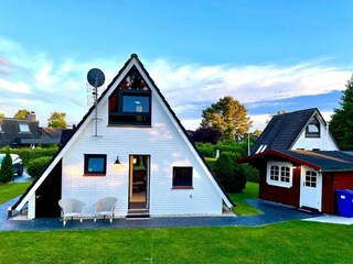 Ferienhaus Burhave Außenaufnahme 2