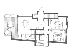 Vakantieappartement Algund Grondplan 41