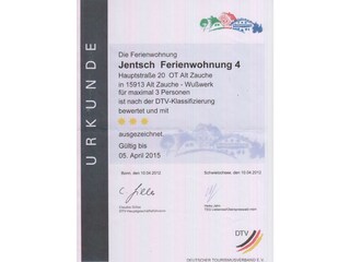 Ferienwohnung Alt Zauche Dokument 7