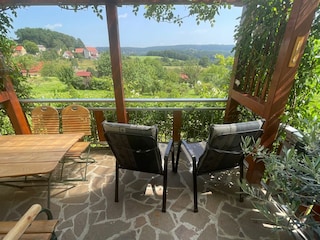 Terrasse Ferienwohnung