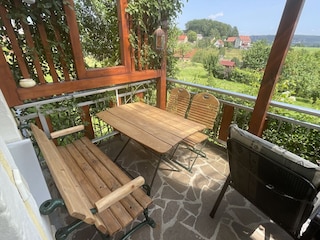 Terrasse Ferienwohnung