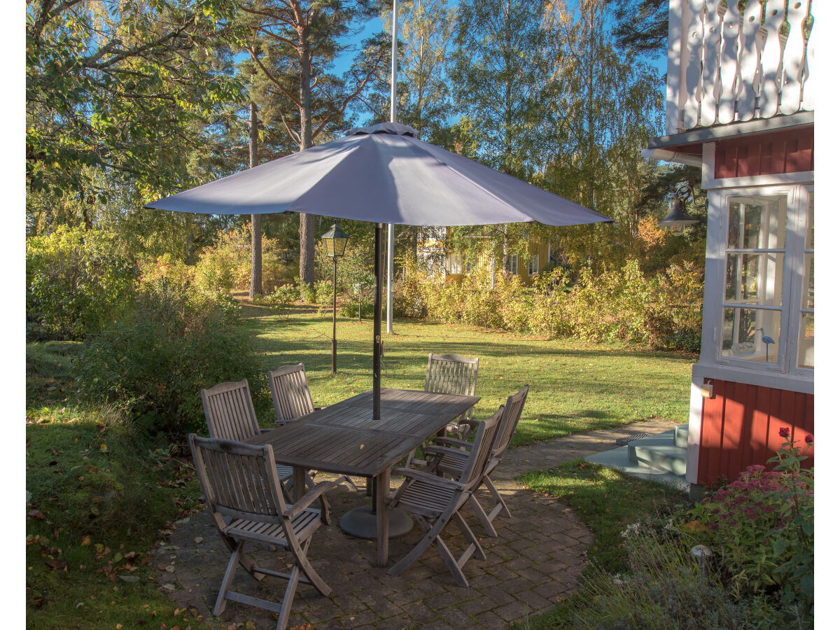 Blick über den Garten