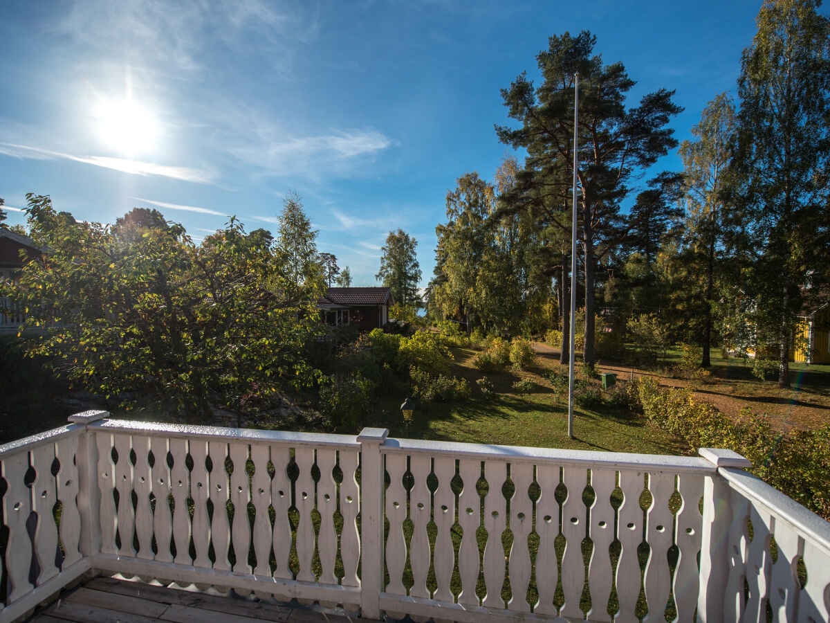 Blick vom Balkon