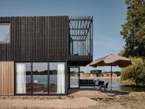 Luxe lodge met terras en balkon, op een vakantiepark aan het Brielse Meer - Oostvoorne - image1