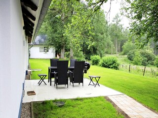 Ferienhaus Lohmen in Mecklenburg Außenaufnahme 6