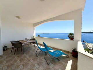 Private Teracce vom Ferienwohnung