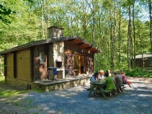 Vakantiepark Knus, houten chalet met magnetron en bbq, gelegen in een bos - Viroinval - image1