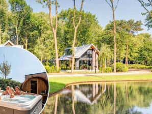 Parc de vacances Villa moderne et luxueuse avec sauna extérieur et spa, près de De Veluwe - Lunteren - image1