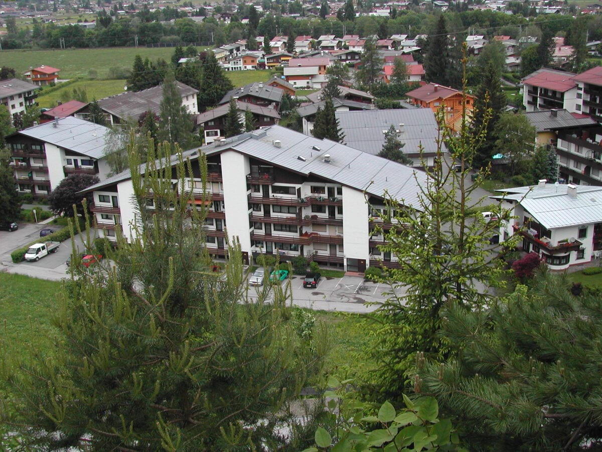 Blick auf das Apartmenthaus