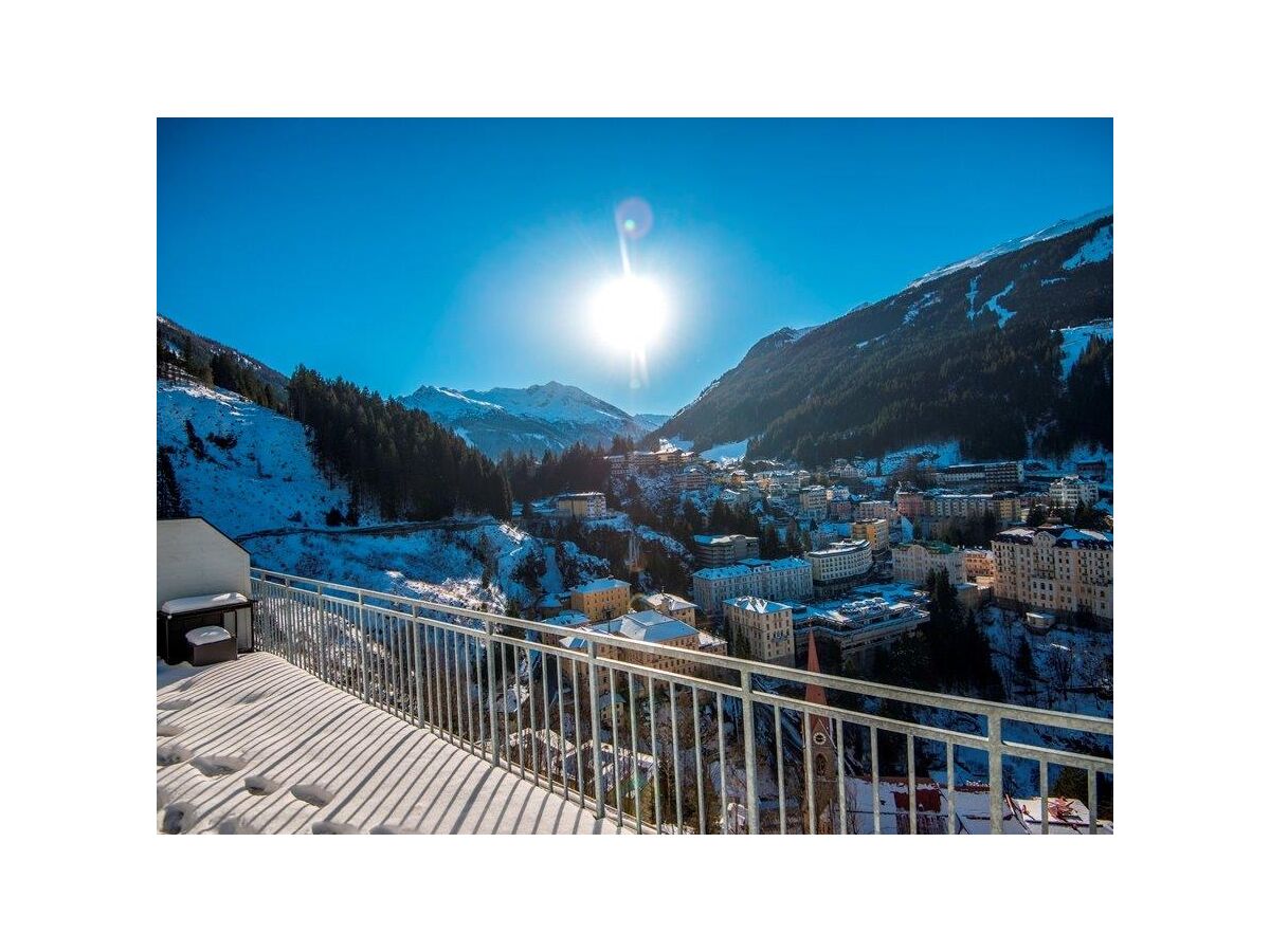 Blick Richtung Bad Gastein von der Terasse