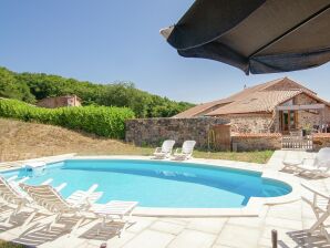 Ferienpark Maison à Roussines avec Piscine Privée