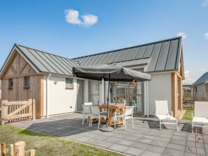 Holiday park Modern lodge with washing machine, beach at walking distance - Nieuwvliet - image1